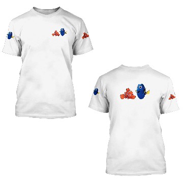 Discover Finding Nemo Nemo and dory Finding Nemo Essential 3D T Shirts