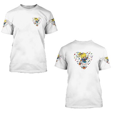 Discover Rainbow Brite Heart  Classic 3D T Shirts