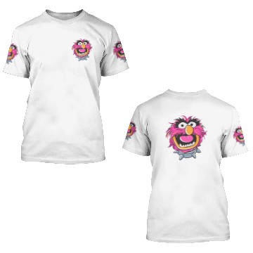Discover Muppets Animal Head Baseball 3D T Shirts