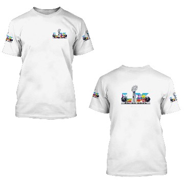 Discover Patriots vs Seahawks 2026 SBowl 3D T Shirts