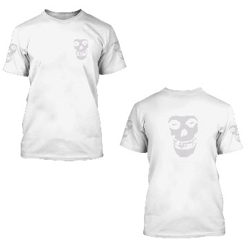 Discover Punk rock band Misfits Skull Face 3D T Shirts