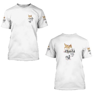 Discover Disney Bambi Classic Group Shot 3D T Shirts