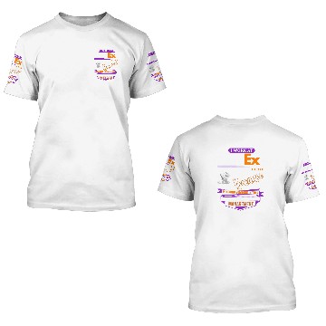 Discover I Work at FedEx I Use Excessive Sarcasm at Work 3D T Shirts