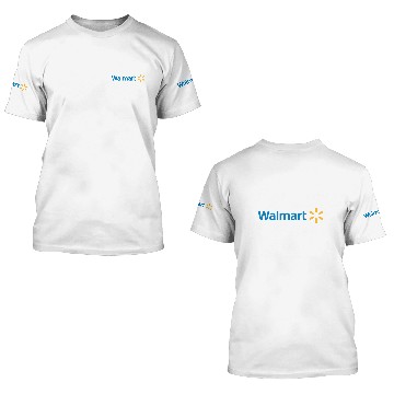 Discover Walmart Logo Polo 3D T Shirts, Embroidered, Uniform