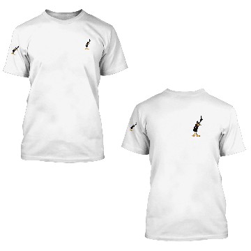 Discover Daffy Duck Sketch Art Embroidered Polo 3D T Shirts