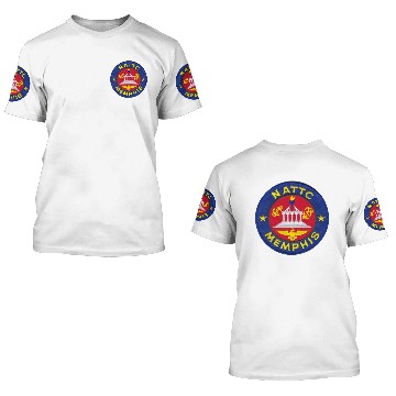 Discover NATTC Memphis US Navy Logo Baseball Jerseys 3D T Shirts