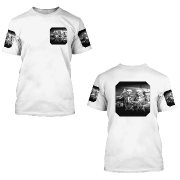 Discover Skeleton Selfie 3D T Shirts