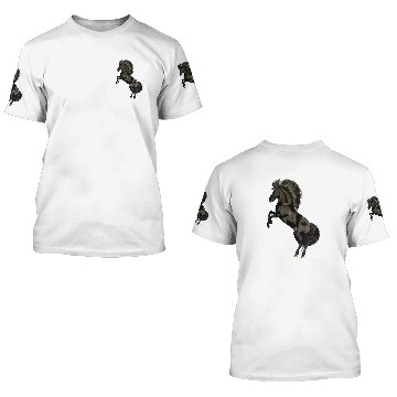 Discover Black Stallion 3D T Shirts