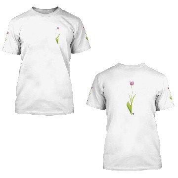 Discover Tulip Pink 3D T Shirts