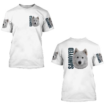 Discover Samoyed Dog 3D T Shirts