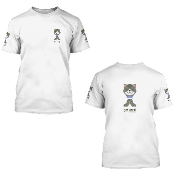 Discover Om Mew - Cat 3D T Shirts
