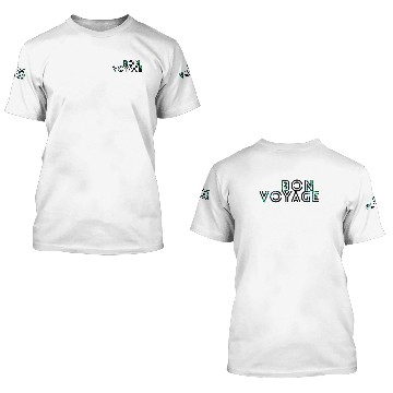 Discover Bon Voyage fun logo 3D T Shirts