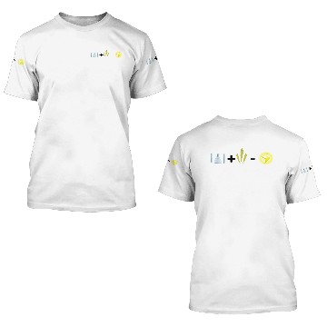 Discover Sheldons' equations 3D T Shirts