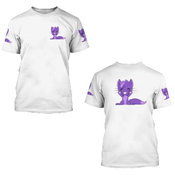 Discover Lavender Fluffbottom 3D T Shirts
