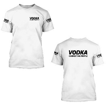 Discover VODKA Connecting People 3D T Shirts