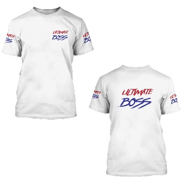 Discover Ultimate Frisbee 3D T Shirts: Ultimate Boss - Light
