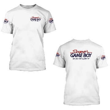 Discover Super Gameboy Logo 3D T Shirts