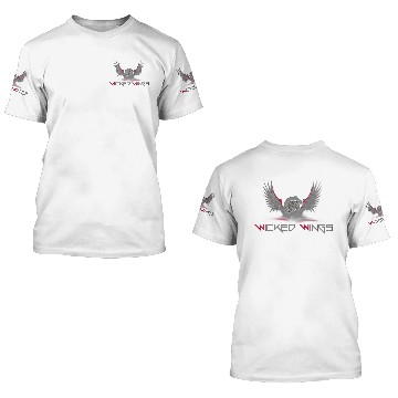 Discover Wicked Wings 3D T Shirts