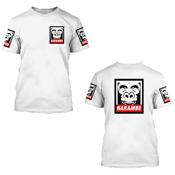 Discover HARAMBE 3D T Shirts