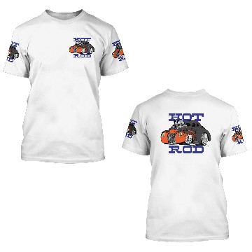 Discover hot rod 2 3D T Shirts