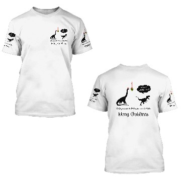 Discover MISTLETOE FUNNY X'MAS 3D T Shirts