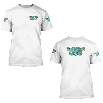 Discover Aztec double-headed serpent 3D T Shirts