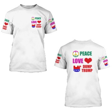 Discover Anti Trump designs 3D T Shirts