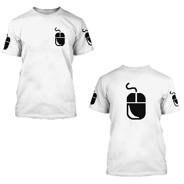 Discover computer mouse nerd 3D T Shirts