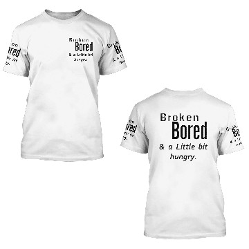 Discover Broken bored - by Fanitsa Petrou 3D T Shirts