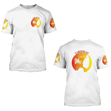 Discover ST LUCIA 3 3D T Shirts