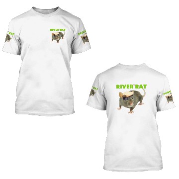 Discover river rat 3D T Shirts