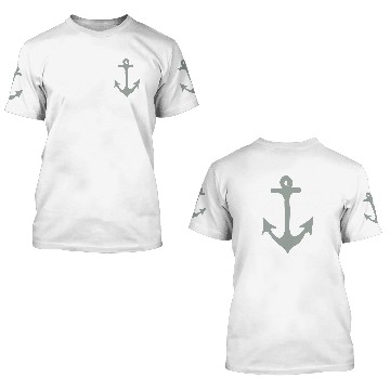 Discover 01 anchor ai vectorstock 1541584 3D T Shirts