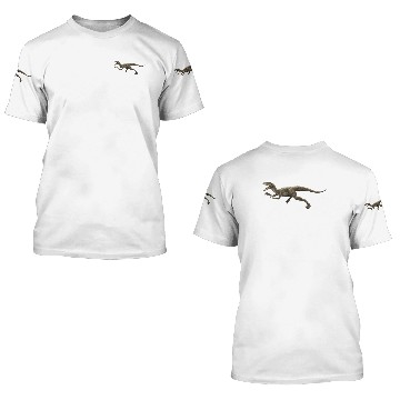 Discover Velociraptor 3D T Shirts