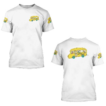 Discover school bus 3D T Shirts