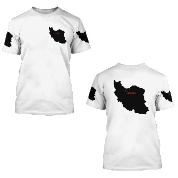 Discover Iran 3D T Shirts