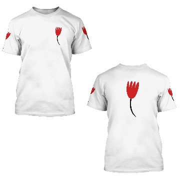 Discover Tulip 3D T Shirts