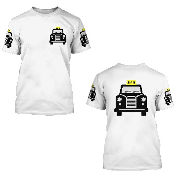 Discover london taxi 3D T Shirts