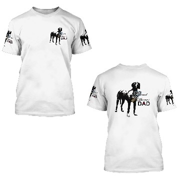 Discover Great Dane Dad 3D T Shirts