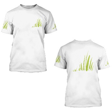 Discover wild grass 3D T Shirts