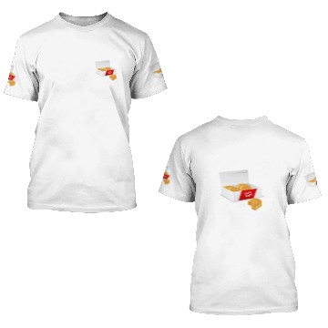 Discover I love chicken nuggets 3D T Shirts