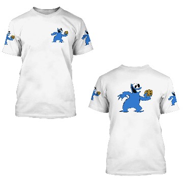 Discover Cookie Monster and a Cookie 3D T Shirts