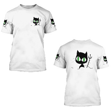 Discover wicked cat T 3D T Shirts