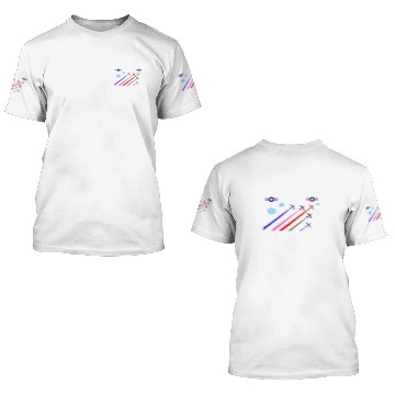 Discover pround air force dad 3D T Shirts
