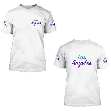 Discover Los Angeles 3D T Shirts