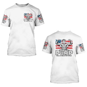 Discover Donald Pump - American Flag 3D T Shirts