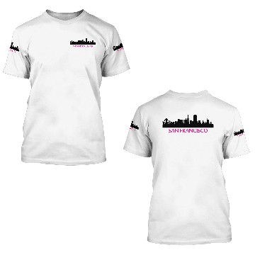Discover San Francisco, California 3D T Shirts