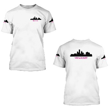 Discover Milwaukee, Winsconsin 3D T Shirts