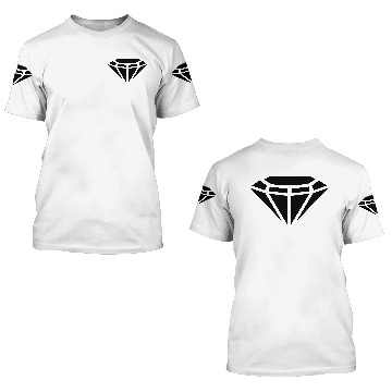Discover Diamond crystal crystal bling bling 3D T Shirts