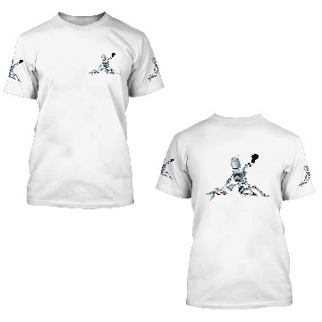 Discover Robot with good intentions 3D T Shirts