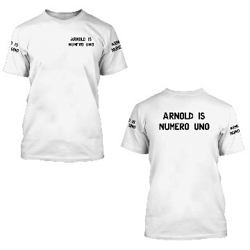 Discover numero uno 3D T Shirts